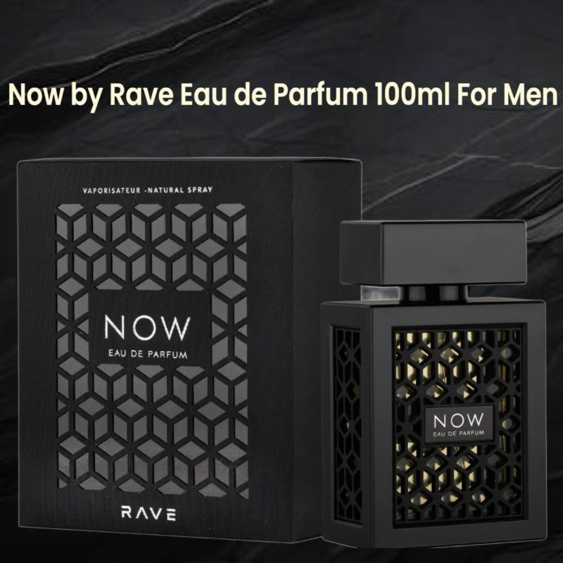 Now by Rave Eau de Parfum 100ml for Men