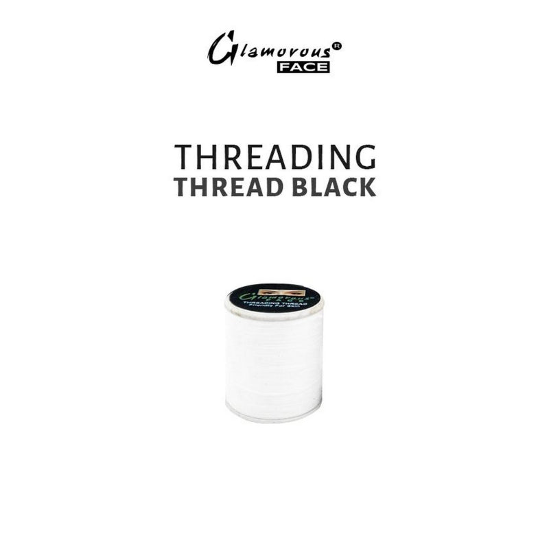 Glamorous Face Threading Thread Black