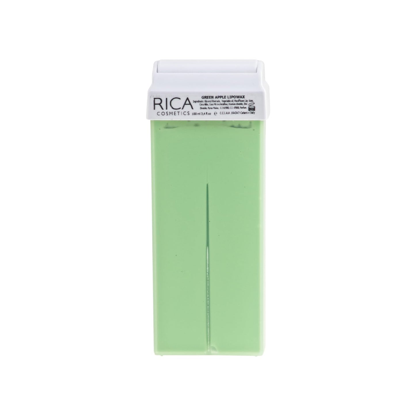 Rica Green Apple Combination Skin Roll on Wax Refill - 100 ML