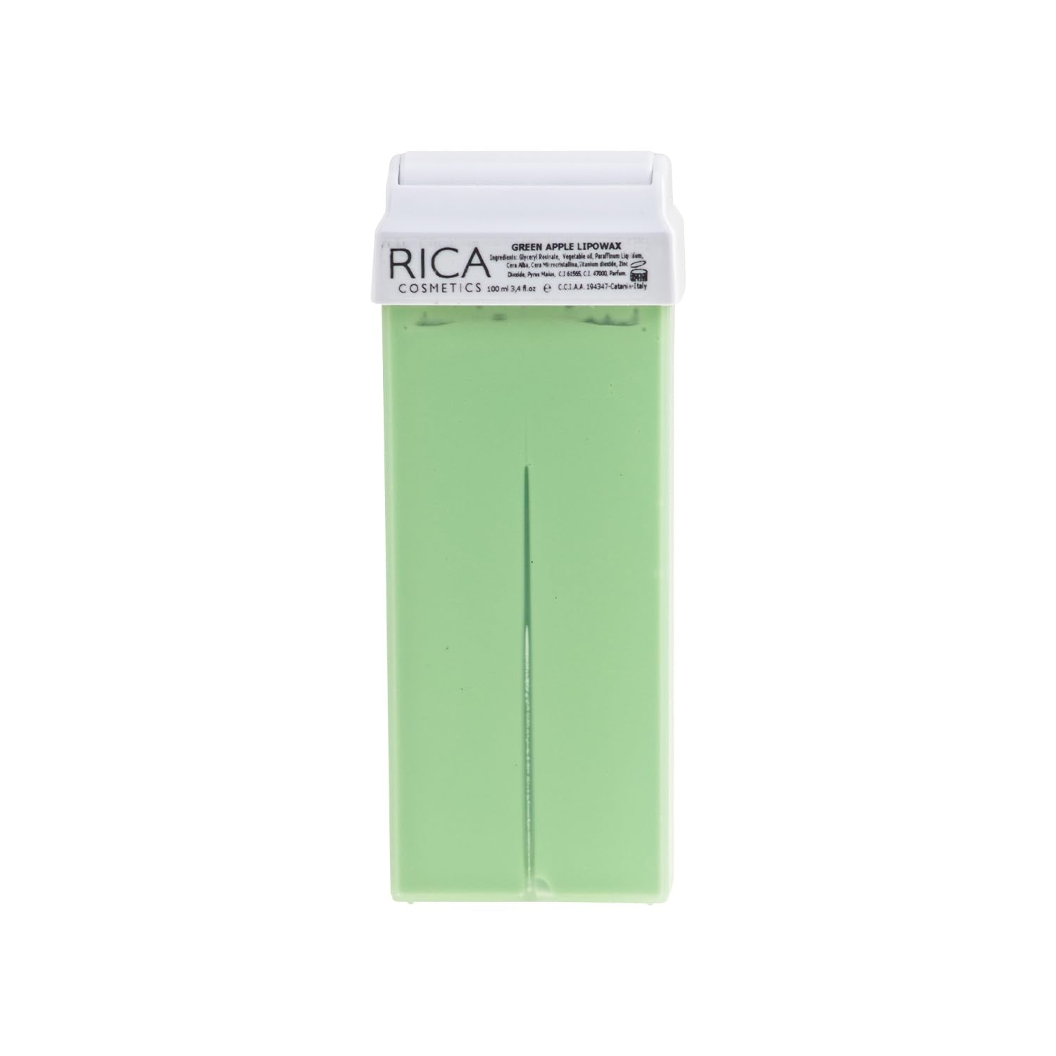 Rica Green Apple Combination Skin Roll on Wax Refill - 100 ML
