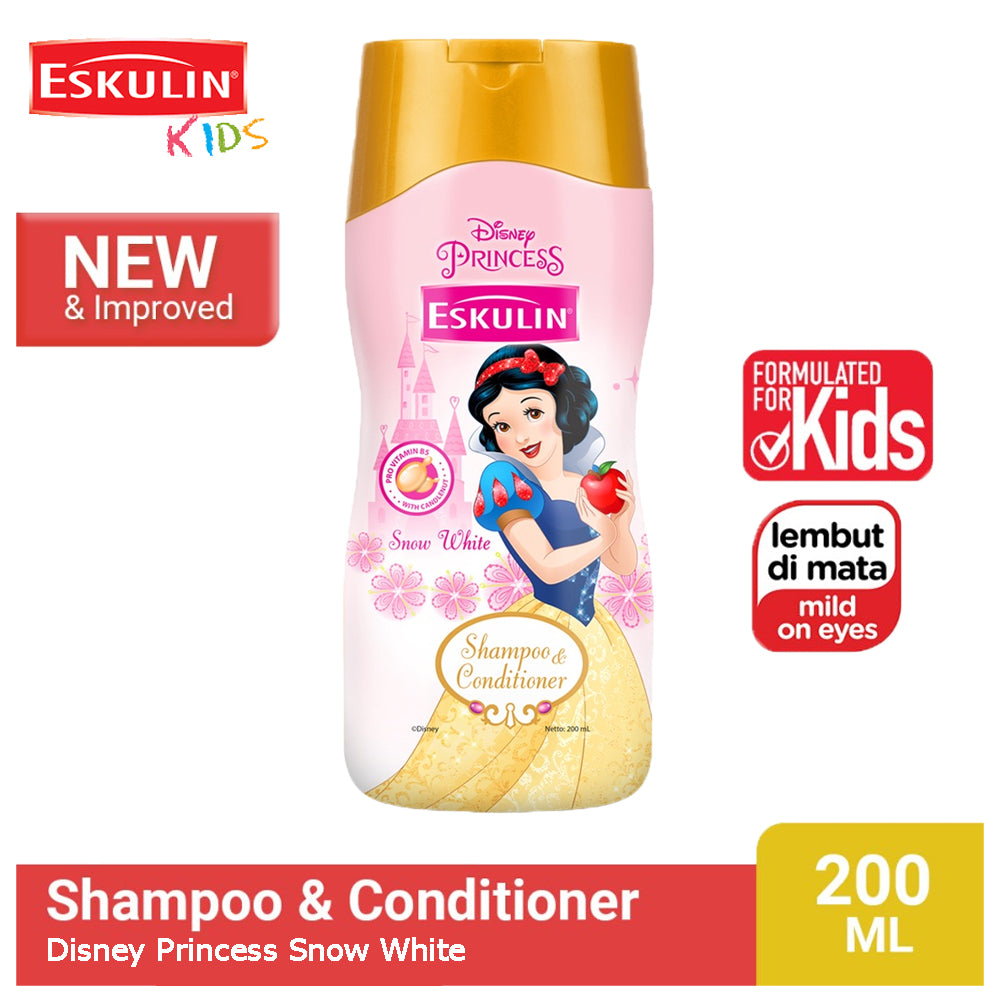 Eskulin Snow White Kids Shampoo & Conditioner 200ml