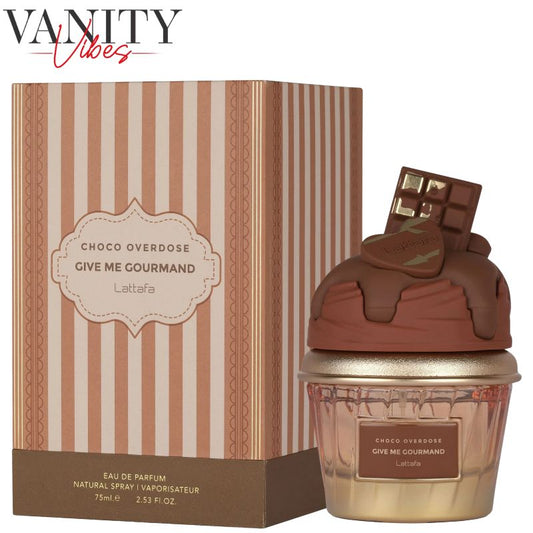 Choco Overdose Give Me Gourmand By Lattafa Eau de Parfum 75ml For Men & Women