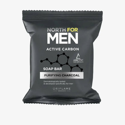 Oriflame North for Men Active Carbon Soap 100g