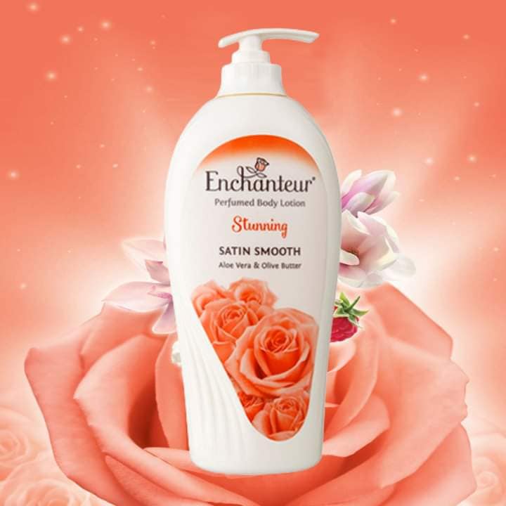 Enchanteur Enticing Stunning Perfumed Body Lotion 500ml - Deep Moisturizing Floral Fragrance Lotion for Soft, Smooth & Radian