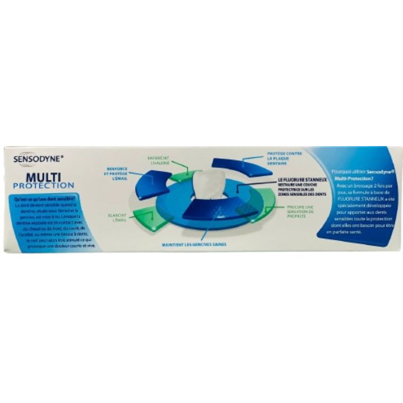 Sensodyne Multi Protection Toothpaste 75ml Sensitive Teeth Care & Long-Lasting Protection