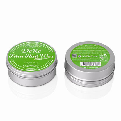 DEXE Firm Hair Wax Strong Hold 130 g Long-Lasting Hold & Defined Hairstyle (Green)