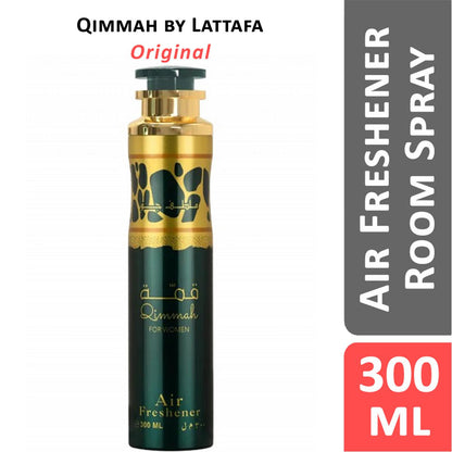 Lattafa Qimmah Air Freshener 300 ml Premium Home Fragrance & Long-Lasting Freshness