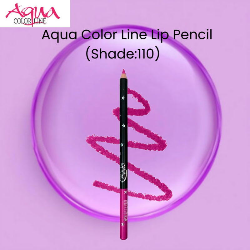 Aqua Color Line Lip Pencil (Shade:110)