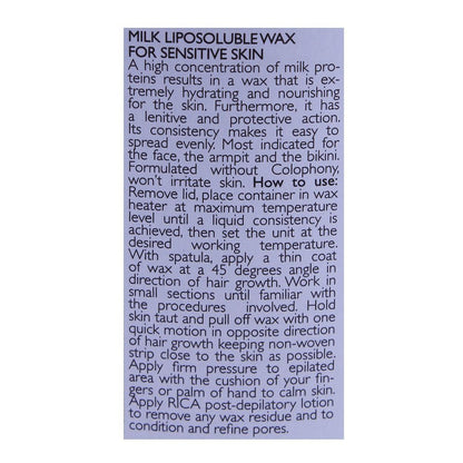 RICA Milk Liposoluble Wax Sensitive Skin 400ml