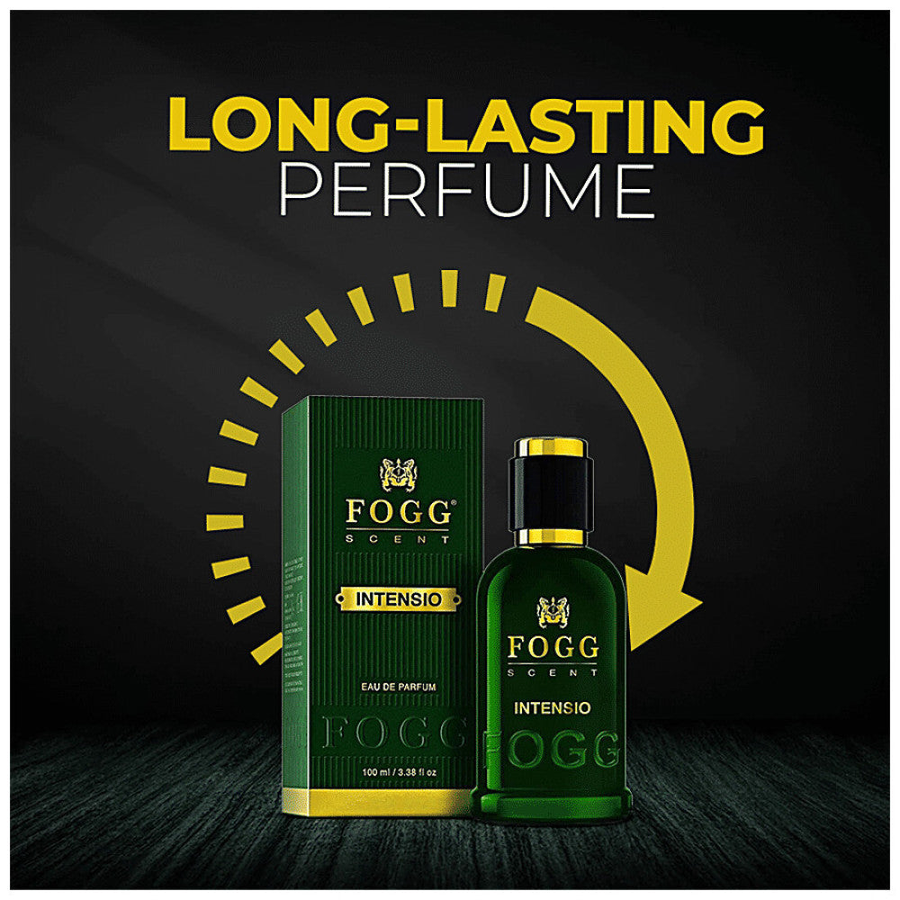 Fogg Scent Intensio Perfume for Men EDP 100ml - Long Lasting Eau de Parfum with Bold & Masculine Fragrance
