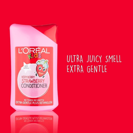 Loreal L'Oréal Kids Extra Gentle Very Berry Strawberry Conditioner 250ml