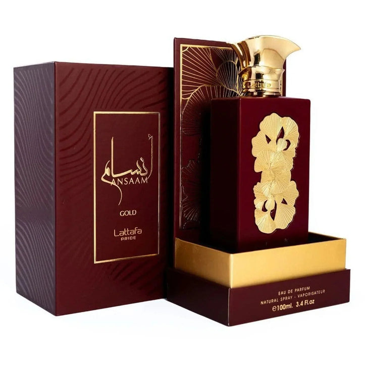 Lattafa Ansaam Gold Eau de Parfum 100ml Spray For Women