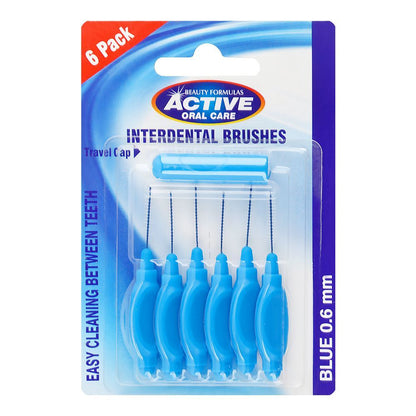 Beauty Formulas BF INTERDENTAL BRUSHES 0.60MM: 6 Pack