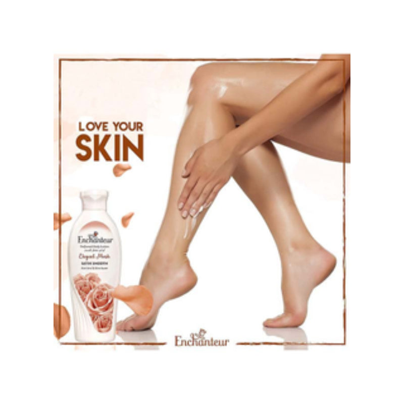 Enchanteur Elegant Musk Perfumed Body Lotion 500ml - Deep Moisturizing Lotion with Long Lasting Musk Fragrance for Soft, Smoo