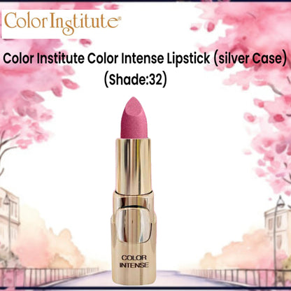 Color Institute Color Intense Lipstick (silver Case) (Shade:32)