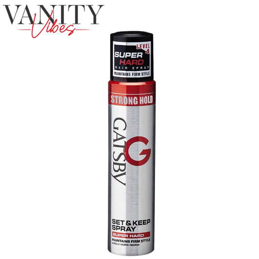 Gatsby Set & Keep Super Hard Hair Spray Strong Hold 250ml