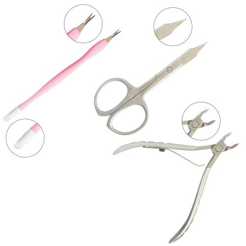 Glamorous Face 7 Pieces Professional Manicure Tool Kit