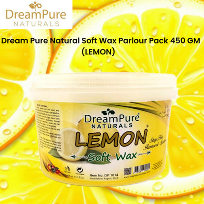 Dream Pure Natural Soft Wax Parlour Pack (LEMON)