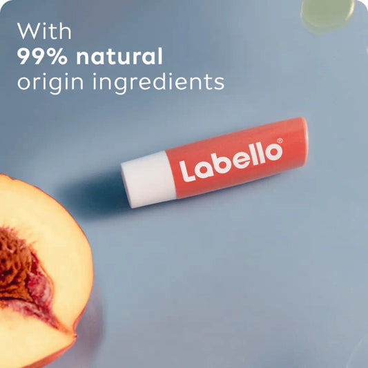 Labello 24H+ Moisture Peach Shine Lip Balm 4.8g