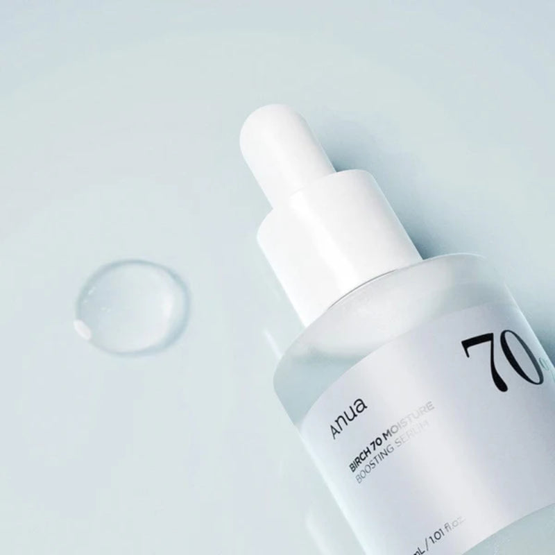 Anua Birch 70% Moisture Boosting Serum 30 ml Deep Hydration & Skin Nourishment (K Beauty)