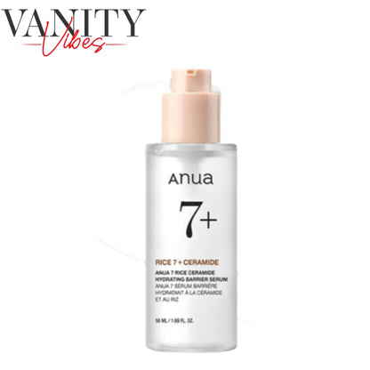 Anua 7+ Rice Ceramide Hydrating Barrier Serum 50ml