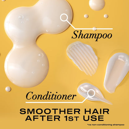 OGX Ever Straightening + Brazilian Keratin Smooth & Sleek Shampoo 385ml