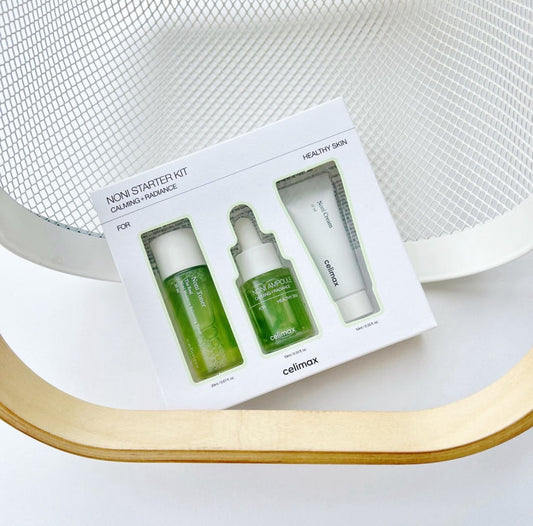 Celimax Noni Starter Kit Calming & Radiance Skincare Set Healthy Glowing Skin Care (K Beauty)