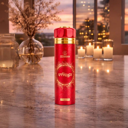 BigBoss Big Boss Approach Perfumed Spray 250ml - Long Lasting Body Mist for Men & Women, Fresh & Attractive Daily Fragrance