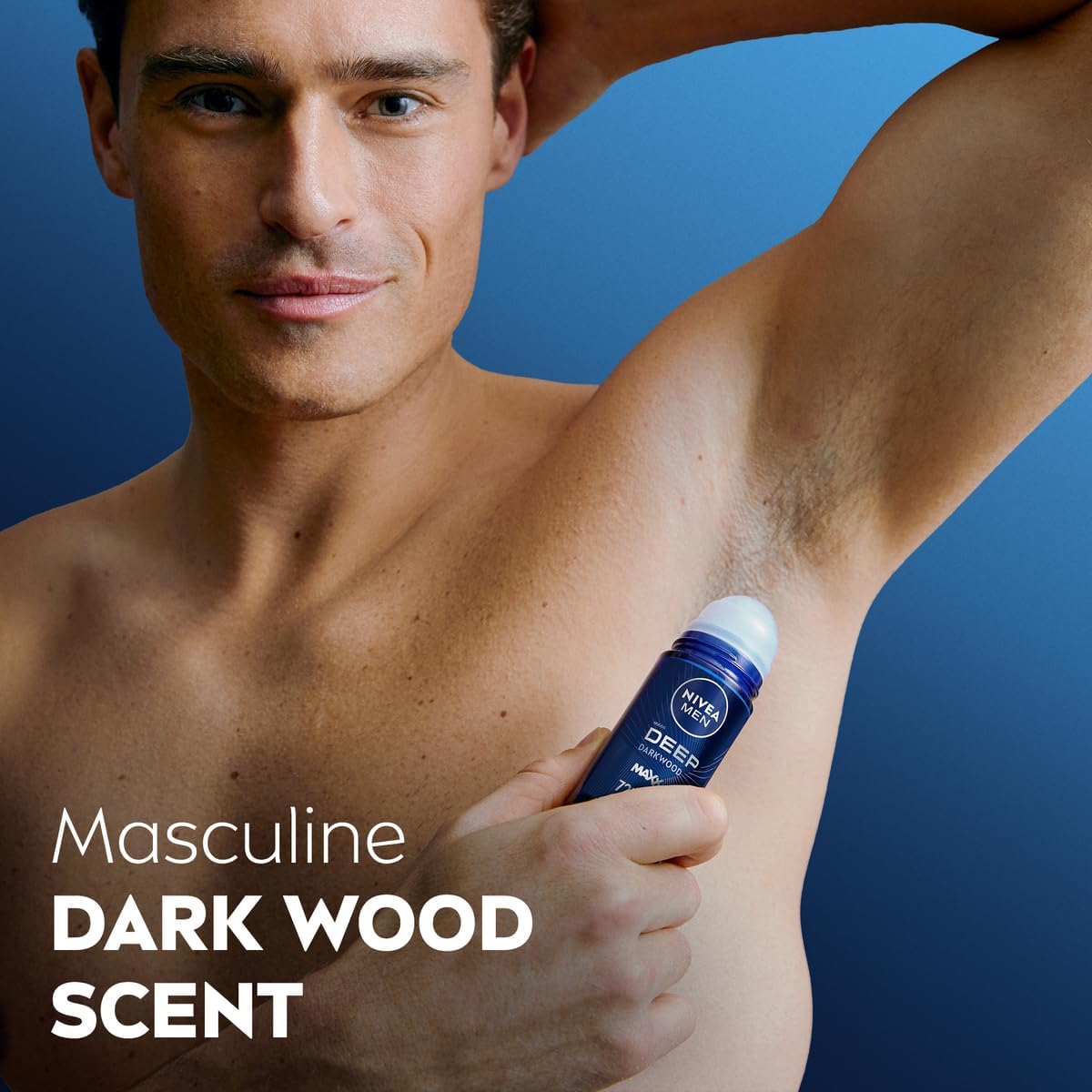 Nivea Men Deep Darkwood Black Carbon 72H Anti Perspirant Deodorant Roll On 50ml
