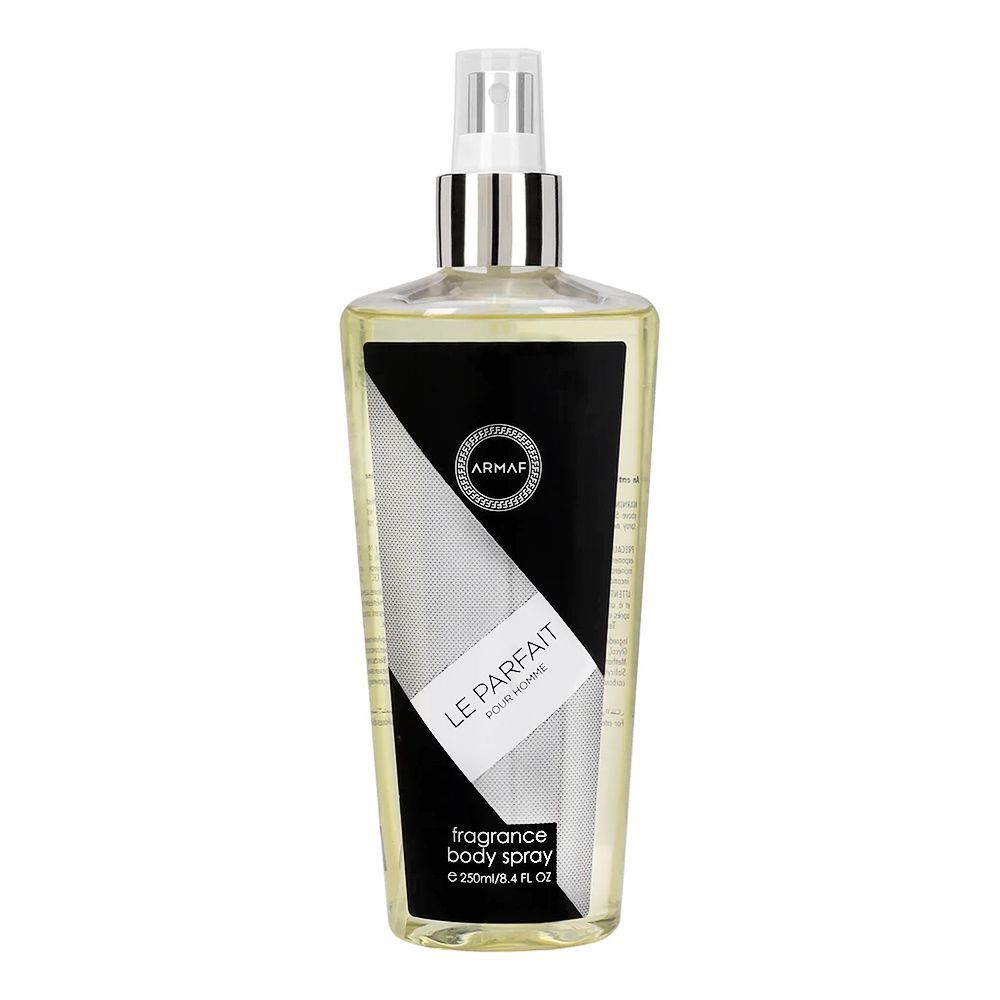 Armaf Le Parfait Pour Homme Fragrance Body Mist For Men 250ml – Long Lasting Masculine Perfume Spray