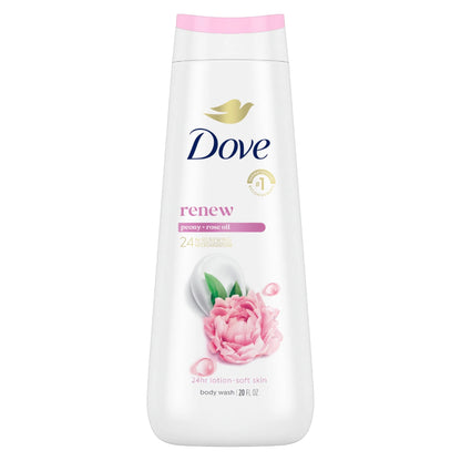 Dove Renewing Peony & Rose Oil Body Wash 20 Fl Oz (591ml)