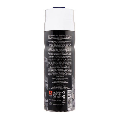 Aris Perfumes Ekoz Soldier Body Spray, for Men, 200ml