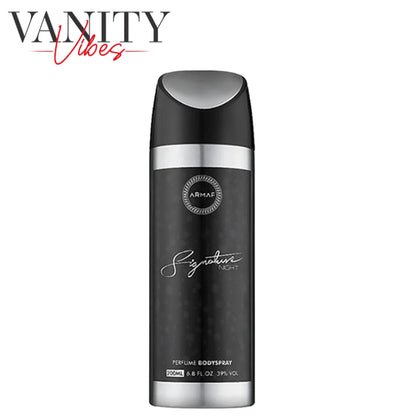 Armaf Signature Night Perfume Body Spray 200ml For Men