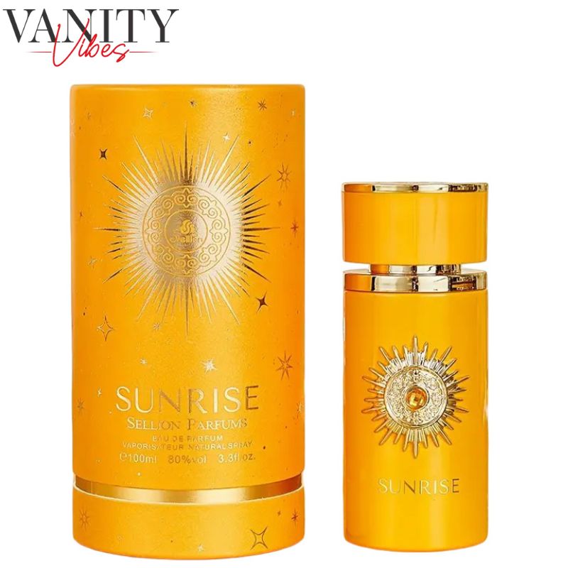Sunrise Yellow by Sellion Parfums Eau de Parfum 100ml - Long Lasting Fresh Citrus Floral Fragrance Perfume for Men & Women El