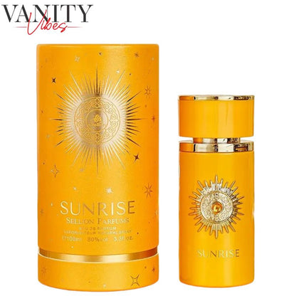 Sunrise Yellow by Sellion Parfums Eau de Parfum 100ml - Long Lasting Fresh Citrus Floral Fragrance Perfume for Men & Women El