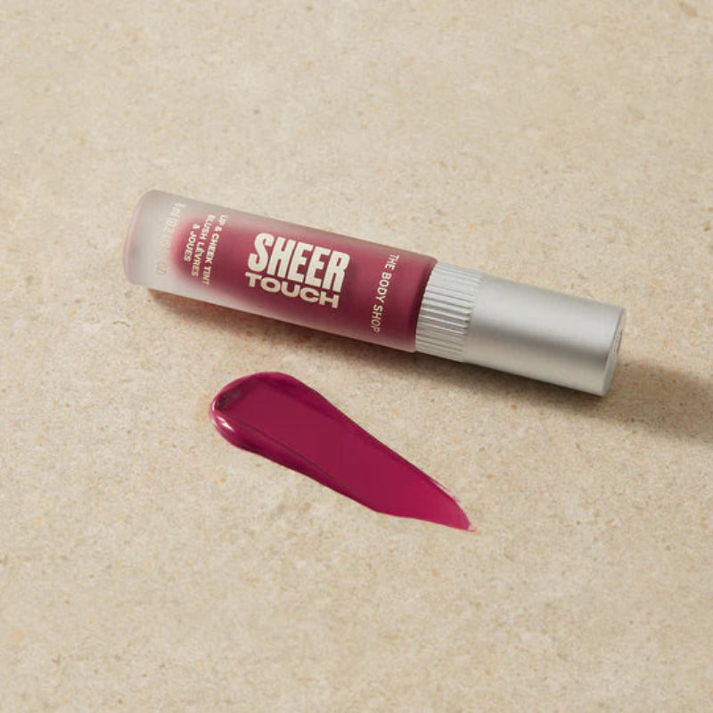 Sheer Touch Lip & Cheek Tint 8ml (Shade Brave) Natural & Lightweight Color for Lips & Cheeks