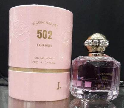 Junaid Jamshed Wasim Akram 502 For Her Perfume