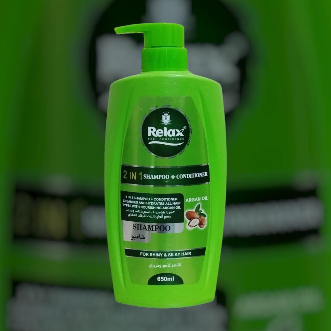 Relax Feel Confident 2 in 1 Shampoo + Conditioner 650ml