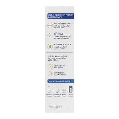 Dove All Day Nourish UV Protect Hair Serum Bio-Protein Care 100ml