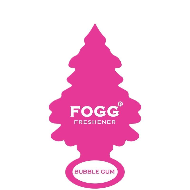 Fogg Bubble Gum Paper Air Freshener – Long Lasting Sweet & Refreshing Hanging Fragrance for Car, Room & Wardrobe