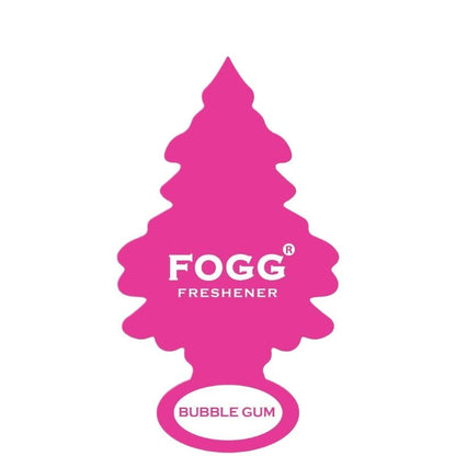 Fogg Bubble Gum Paper Air Freshener – Long Lasting Sweet & Refreshing Hanging Fragrance for Car, Room & Wardrobe