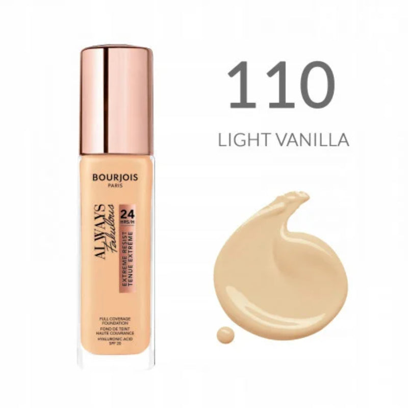 Bourjois Fabulous Covering Foundation 110 Light Vanilla 30ml