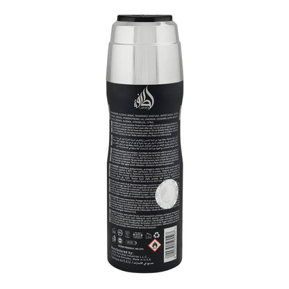 Lattafa Ramz Silver Body Spray 200ml - Long Lasting Unisex Fresh Fragrance & Protection