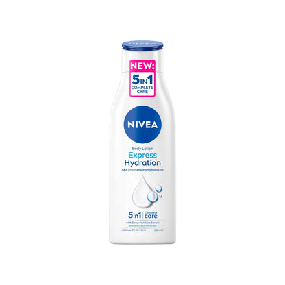 Nivea Express Hydration 5 in 1 Complete Care Body Lotion 250ml