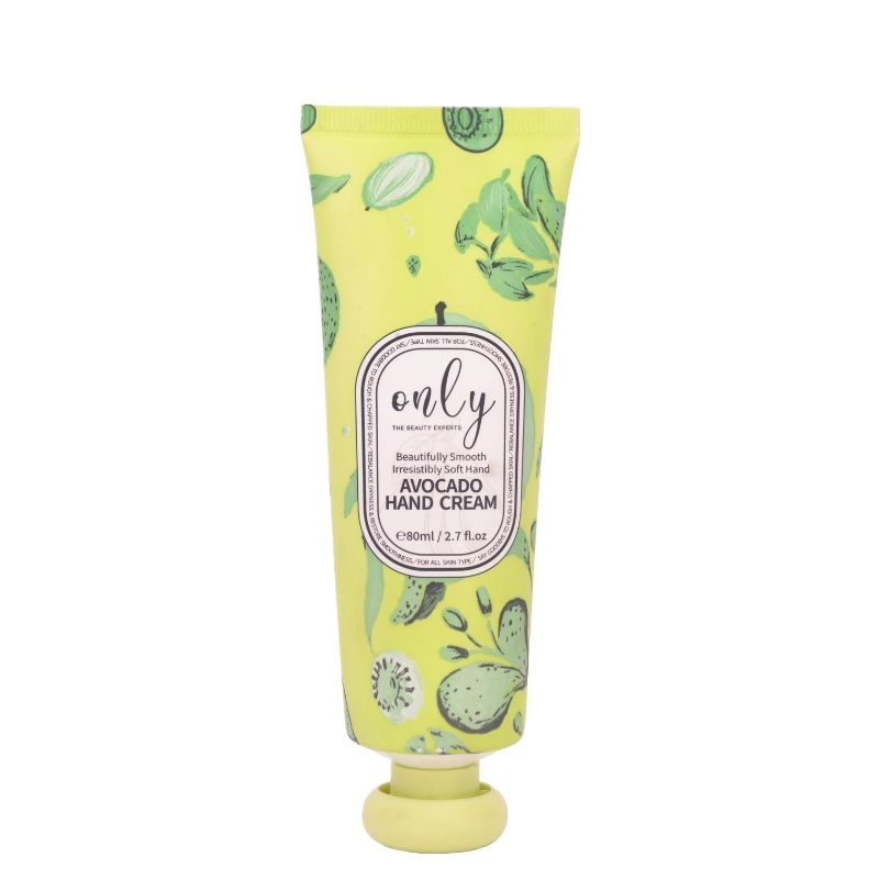 Only Avocado Hand Cream 80ml – Deep Moisturizing Hand Care Cream for Dry Skin Repair, Soft Smooth Hands, Hydration & All Day 