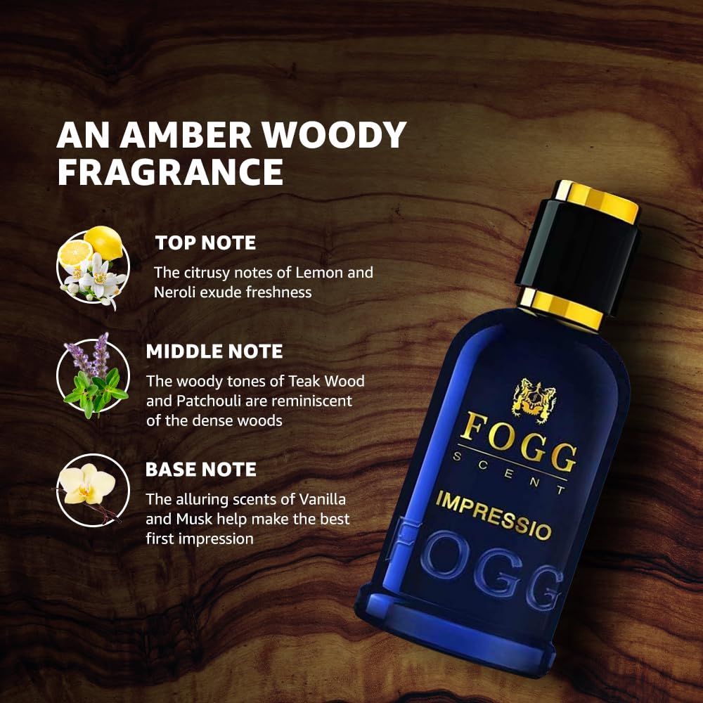 Fogg Scent impressio Perfume for Men EDP 100ml
