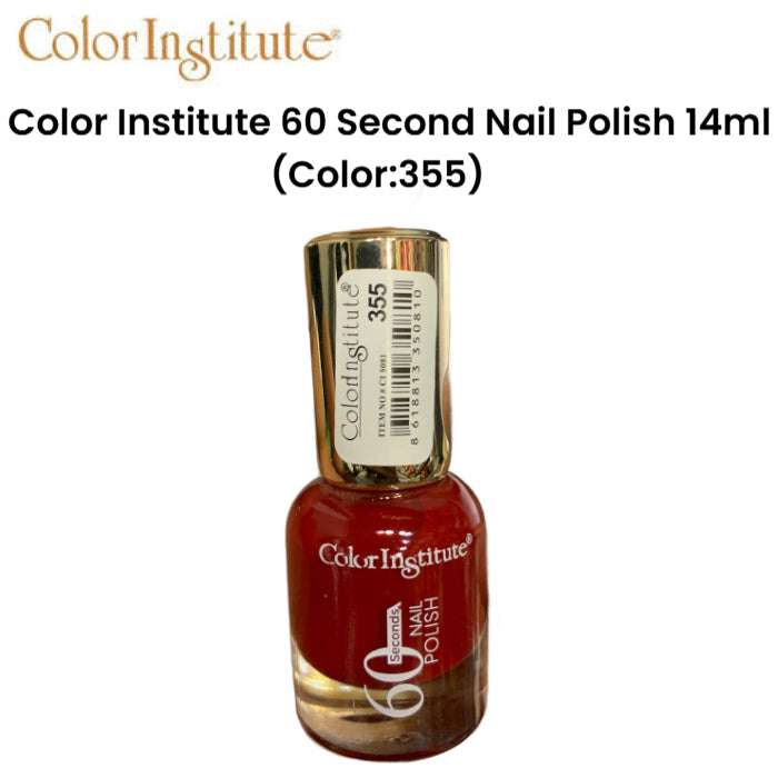 Color Institute 60 Second Nail Polish 14ml (color:355)