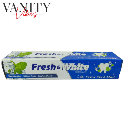 FRESH & WHITE Extra Cool Mint Tooth Paste 160gm