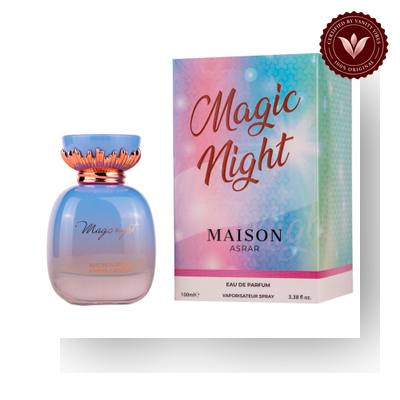 Maison Asrar Magic Night Eau de Parfum 100ml box and bottle