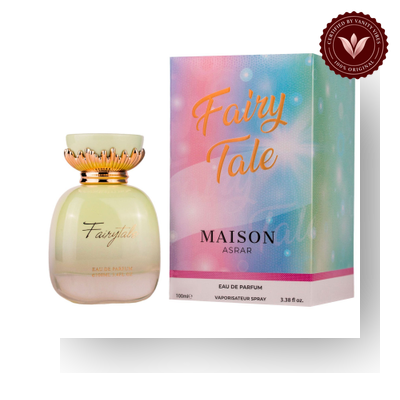 Maison Asrar Fairy Tale Eau de Parfum 100ml box and bottle